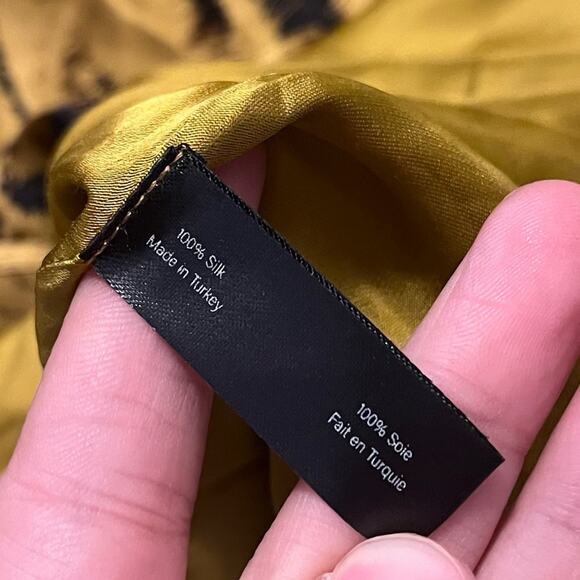 Noiri Harper Silk Dress In Tigers Eye NWT - Picture 5 of 5